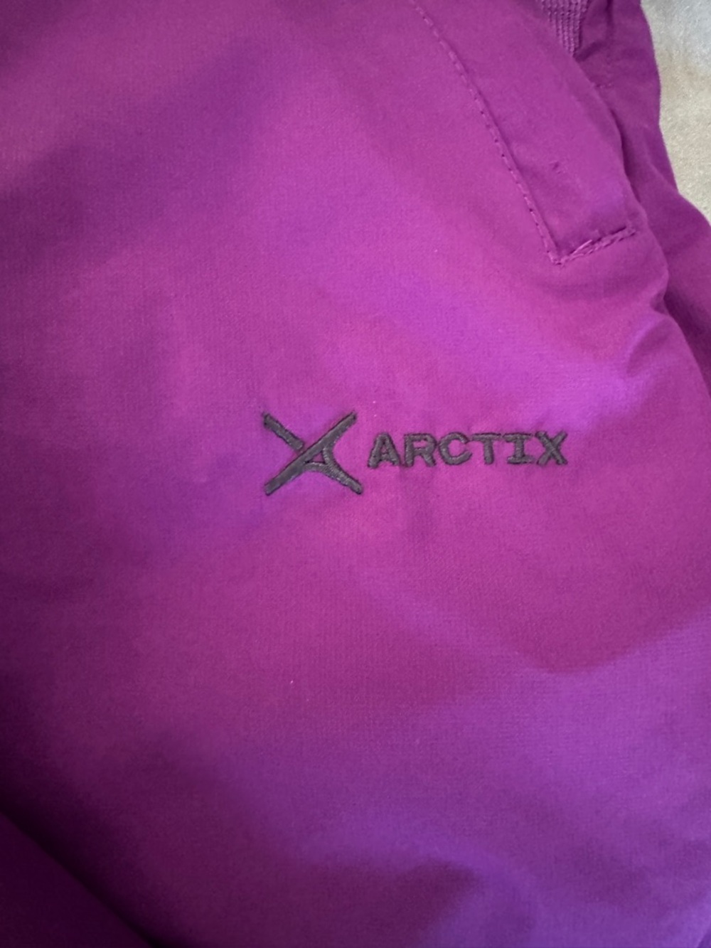 Arctix Women's Purple Insulated Bib Snow Overalls ( M) - Picture 10 of 15
